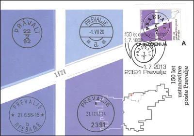 150 LET DELOVANJA POŠTE PREVALJE